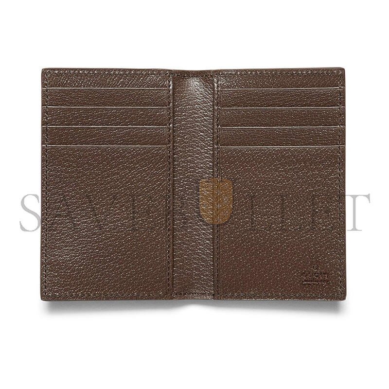 Gvc*1 brown interior gg long card case 768249 (15*12cm)